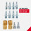 Hydraulic Connector Set Brass Internal Thread 12 pcs 4