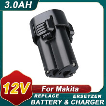 10.8V 3000mAh Li-ion Battery for Makita BL1013 BL1014