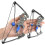 Mini Archery Bow Set Right Hand Metal Compound Bow 6