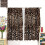 Leopard Print Curtains Brown Animal Texture 42x54 Inch 2 4