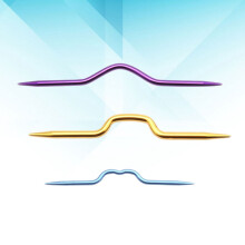Cable Needle Set Assorted Colors 3 Pieces
