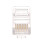 FRCOLOR Network Cable Connectors Cat 100 Pcs 4