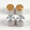 Guitar Volume Control Knobs Aluminum Potentiometer Caps 2PCS 2