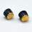 Guitar Volume Control Knobs Aluminum Potentiometer Caps 2PCS 7
