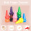 Clearance Pen Creative Finger Writing Smooth Crayons 12pc 8