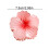 Flower-Shaped Hair Clip Gradient Orange 1 Piece 8