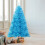 Artificial Christmas Tree Blue 5.9 ft 1000 branches with 7