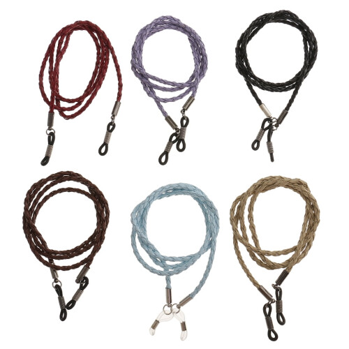Eyeglass Holder Neck Cord 6 Pcs