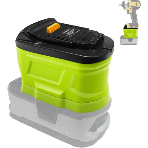 Battery Converter Adapter for Ryobi 18V to DeWalt 20V