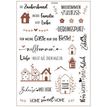 German Rub-On Water Transfer Sticker for Ceramic Mug