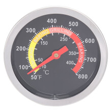ULTNICE Stainless Steel Round Oven Thermometer 1 Piece