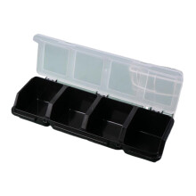 Plastic Multi-Compartment Organizer Box 12 Compartments