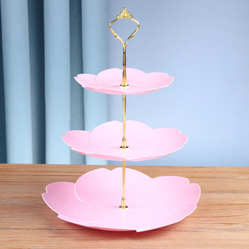 Cupcake Stand Plastic 3-Tier Dessert Tower