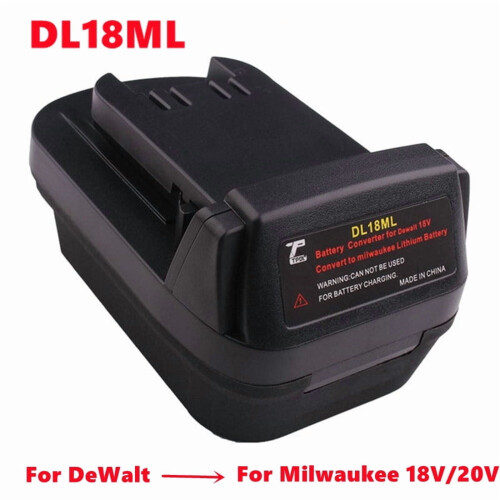 DeWalt 20V to Milwaukee 18V Battery Adapter