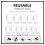 False Nails Short Square Glossy Full Cover 24 pcs 3