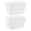Topbathy plastic paint bucket with handle 0.5 gallon 8