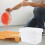 Topbathy plastic paint bucket with handle 0.5 gallon 5