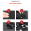 Foam Padding Inserts for Toolboxes and Flight Cases 4 pcs 6