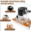 Woodworking Trimmer Slotting Bracket with Adjustable Router 5