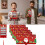 Christmas Red Envelope with 10 Card Slots Holiday Gift 2