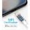 Cable chargeur USB - ZSONIX - iPhone 11 / 11 Pro / 11 Pro Max - 1 m - Blanc - Pack 2 2
