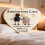 Heart-Shaped Sea Glass Ornament for Couples 8