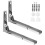 Microwave Mounting Bracket Stainless Steel 1 Set 6