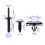 Fender Flare Hardware Clip Mounting Kit 78 pcs for Jeep 2
