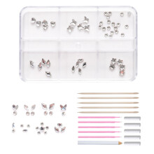 Gem Bling Dental Teeth Jewelry Set Colorful Crystal Tooth