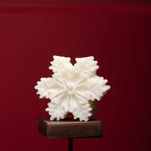 Christmas Aroma Candle Set Snowflake Scented 2 pcs 1