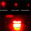 COB Bicycle Tail Lamp IPX6 Waterproof 6 Modes 600mAh 6