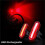 COB Bicycle Tail Lamp IPX6 Waterproof 6 Modes 600mAh 7