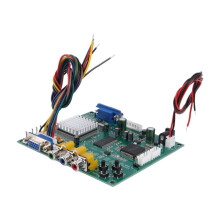 Portable 5V Active Low 1 Channel Relay Module Board CGA/EGA/YUV/RGB to VGA Arcade Game Video Converter for 15/24/31K