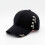 Unisex Baseball Cap Metallic Ring Chain Summer 6