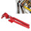 Pipe Bender with Clear Scale and Ergonomic Handle, 3-in-1 4
