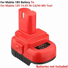 Battery Adapter for Makita 18V Li-Ion to 12V/14.4V Ni-MH