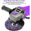Stripping Wheel Discs Black Blue Purple 3 pcs 7