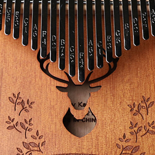 Kalimba 21-Key Thumb Piano Portable Mbira Gift 2