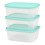Wham 9 Food Storage Containers With Lids Plastic Kitchen Snack Tubs 2L 2