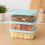 Wham 9 Food Storage Containers With Lids Plastic Kitchen Snack Tubs 2L 7