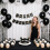 Black Bow Cake Topper 4.3x1.6 in 48 pcs 6
