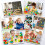 Magnetic Building Blocks Multicolor 20-Pack 1x1x1 Inch 6