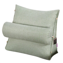 Ame Triangular Cotton Cushion Wedge Pillow for Back Neck