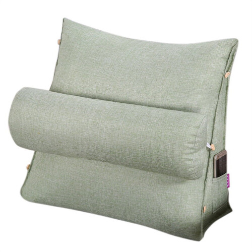 Ame Triangular Cotton Cushion Wedge Pillow for Back Neck