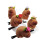 Capybara Plush Hairpin Set 5 Pieces 1