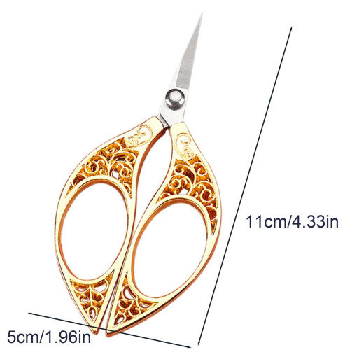 Retro Stainless Steel Scissors Small Tailor 1 Pair 2