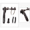 Compound Launcher Rest Fall-Away Accessory High Performance 7