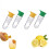 Lemon Squeezer Manual Juice Extractor 4-Pack 1.37 x 3.14 in 1