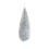 Christmas Miniature Pine Tree Bottle Brush Decoration Silver 1