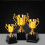 Plastic Mini Trophy Black 1 Pack 7